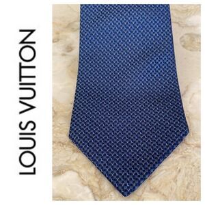 Louis Vuitton LV Monogram 100% Silk Tie